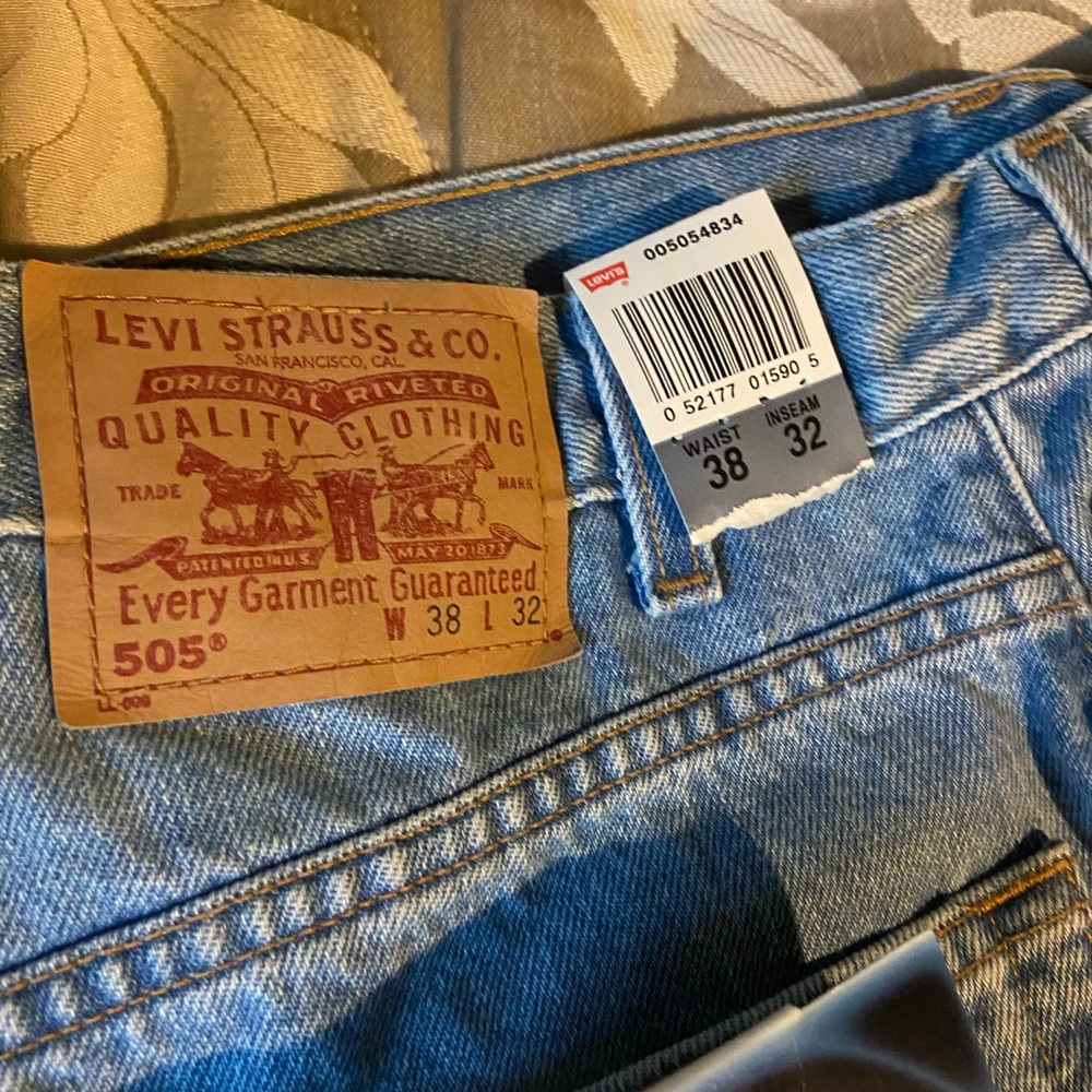 Levi's Light Blue Straight Jeans for Men